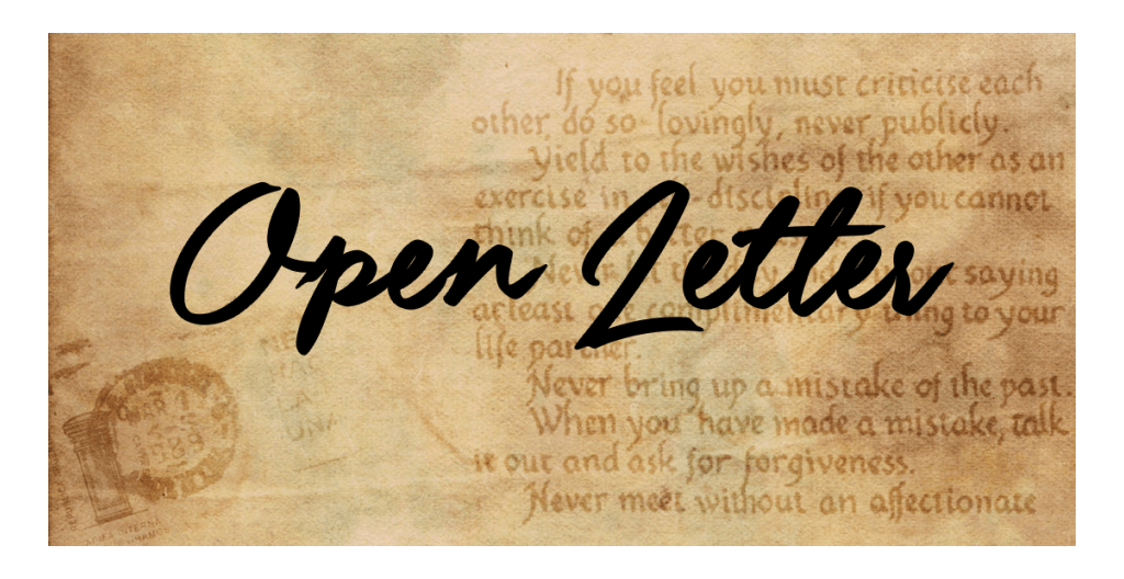 Open Letters