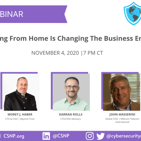 CSNP: How Working From Home Is Changing The Business Environment